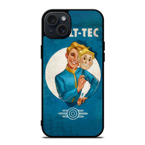VAULT BOY TECH FALLOUT ART iPhone 15 Plus Case VAULT BOY TECH FALLOUT ART iPhone 15 Plus Case