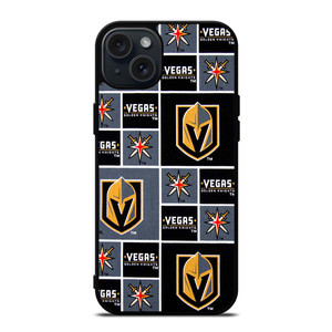 VEGAS GOLDEN KNIGHTS COLLAGE iPhone 15 Plus Case VEGAS GOLDEN KNIGHTS COLLAGE iPhone 15 Plus Case
