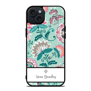 VERA BRADLEY MINT FLOWER iPhone 15 Plus Case