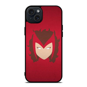 WANDA MAXIMOFF MARVEL ICON iPhone 15 Plus Case WANDA MAXIMOFF MARVEL ICON iPhone 15 Plus Case