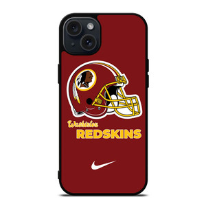 WASHINGTON REDSKINS NIKE HELMET iPhone 15 Plus Case WASHINGTON REDSKINS NIKE HELMET iPhone 15 Plus Case
