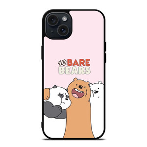 WE BARE BEARS CARTOON SERIES iPhone 15 Plus Case WE BARE BEARS CARTOON SERIES iPhone 15 Plus Case