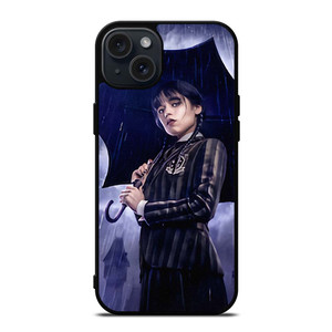 WEDNESDAY ADDAMS JENNA ORTEGA MOVIES iPhone 15 Plus Case WEDNESDAY ADDAMS JENNA ORTEGA MOVIES iPhone 15 Plus Case