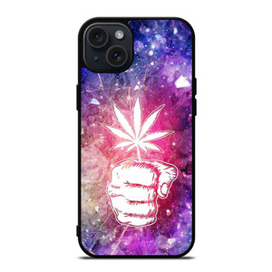 WEEDS MARIJUANA NEBULA iPhone 15 Plus Case