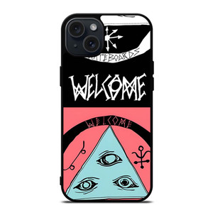 WELCOME SKATEBOARDS TWO iPhone 15 Plus Case WELCOME SKATEBOARDS TWO iPhone 15 Plus Case