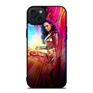 WONDER WOMAN ABSTRAC ART iPhone 15 Plus Case