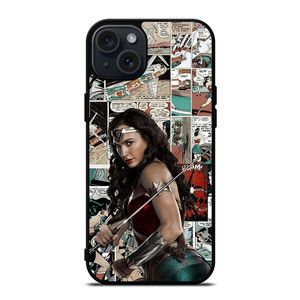 WONDER WOMAN COMIC iPhone 15 Plus Case WONDER WOMAN COMIC iPhone 15 Plus Case