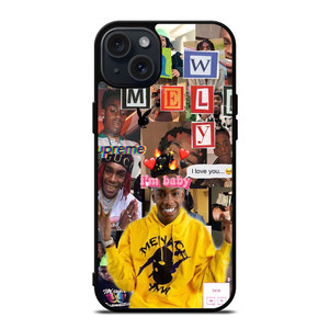 YNW MELLY RAPPER COLLAGE iPhone 15 Plus Case YNW MELLY RAPPER COLLAGE iPhone 15 Plus Case