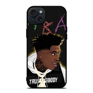 YOUNGBOY NBA RAPPER CARTOON iPhone 15 Plus Case