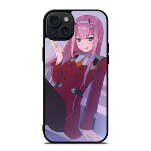 ZERO TWO DARLING IN THE FRANXX ANIME MANGA iPhone 15 Plus Case ZERO TWO DARLING IN THE FRANXX ANIME MANGA iPhone 15 Plus Case