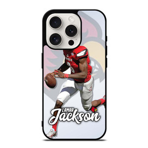 LAMAR JACKSON LOUISVILLE CARDINALS iPhone 15 Pro Case LAMAR JACKSON LOUISVILLE CARDINALS iPhone 15 Pro Case
