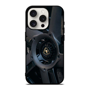 LAMBORGHINI CARBON WHEEL iPhone 15 Pro Case