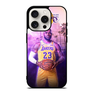 LEBRON JAMES LA LAKERS NBA iPhone 15 Pro Case LEBRON JAMES LA LAKERS NBA iPhone 15 Pro Case