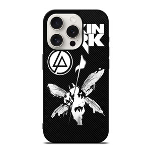 LINKIN PARK LOGO CARBON iPhone 15 Pro Case