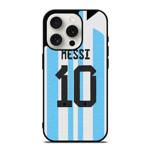 LIONEL MESSI ARGENTINA JERSEY iPhone 15 Pro Case LIONEL MESSI ARGENTINA JERSEY iPhone 15 Pro Case
