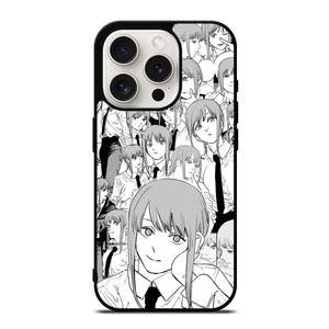 MAKIMA CHAINSAW MAN COLLAGE iPhone 15 Pro Case