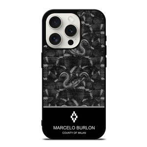 MARCELO BURLON SNAKE ART iPhone 15 Pro Case MARCELO BURLON SNAKE ART iPhone 15 Pro Case