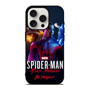 MARVEL SPIDERMAN MILES MORALES POSTER iPhone 15 Pro Case MARVEL SPIDERMAN MILES MORALES POSTER iPhone 15 Pro Case