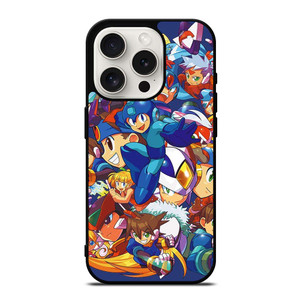 MEGA MAN BATTLE NETWORK ALL CAST iPhone 15 Pro Case MEGA MAN BATTLE NETWORK ALL CAST iPhone 15 Pro Case