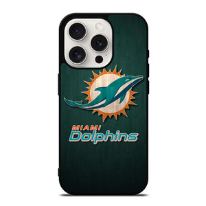 MIAMI DOLPHINS WOODEN LOGO iPhone 15 Pro Case