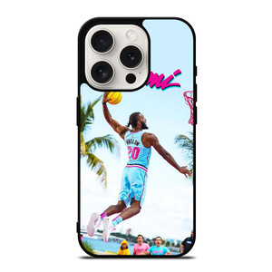 MIAMI HEAT DWYANE WADE DUNK iPhone 15 Pro Case MIAMI HEAT DWYANE WADE DUNK iPhone 15 Pro Case