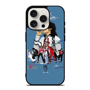 MICHAEL JACKSON CARTOON iPhone 15 Pro Case