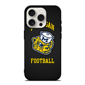 MICHIGAN WOLVERINES FOOTBALL MASCOT iPhone 15 Pro Case MICHIGAN WOLVERINES FOOTBALL MASCOT iPhone 15 Pro Case