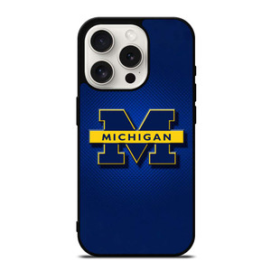 MICHIGAN WOLVERINES NFL LOGO iPhone 15 Pro Case
