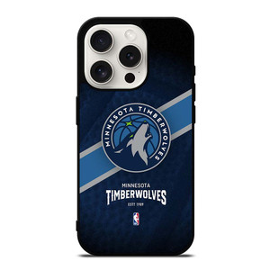 MINNESOTA TIMBERWOLVES NBA TEAM iPhone 15 Pro Case
