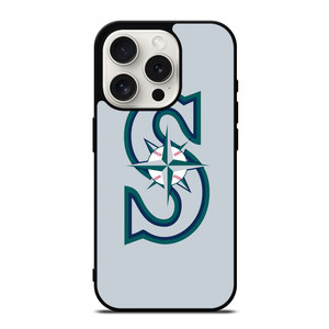 MLB SEATTLE MARINERS LOGO iPhone 15 Pro Case MLB SEATTLE MARINERS LOGO iPhone 15 Pro Case