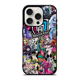 MONSTER HIGH COLLAGE iPhone 15 Pro Case
