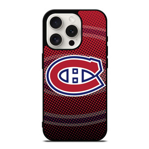 MONTREAL CANADIENS HALFTONE LOGO iPhone 15 Pro Case MONTREAL CANADIENS HALFTONE LOGO iPhone 15 Pro Case