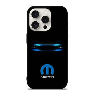 MOPAR CAR BLUE SYMBOL iPhone 15 Pro Case MOPAR CAR BLUE SYMBOL iPhone 15 Pro Case