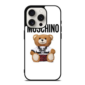 MOSCHINO BEAR GIRL iPhone 15 Pro Case MOSCHINO BEAR GIRL iPhone 15 Pro Case