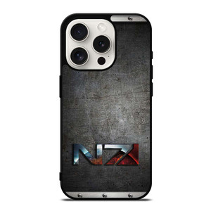 N7 ARMOUR MASS EFFECT METAL EMBLEM iPhone 15 Pro Case