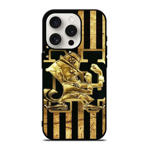 NOTRE DAME FOOTBALL USA FLAG iPhone 15 Pro Case