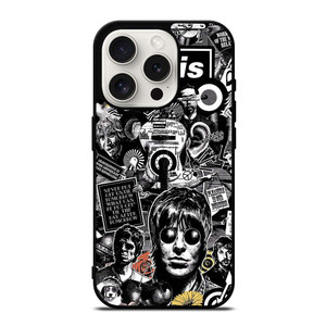 OASIS ROCK BAND POSTER iPhone 15 Pro Case