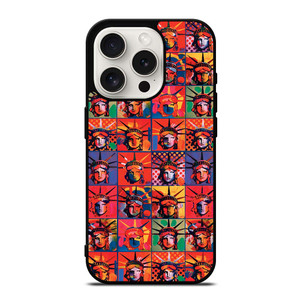 PETER MAX LIBERTY STATUE iPhone 15 Pro Case PETER MAX LIBERTY STATUE iPhone 15 Pro Case