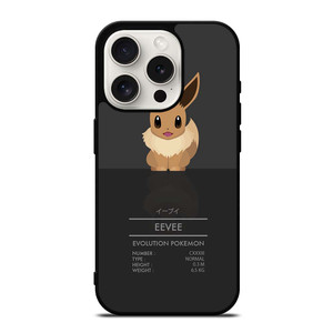 POKEMON EEVEE ABILITY iPhone 15 Pro Case POKEMON EEVEE ABILITY iPhone 15 Pro Case