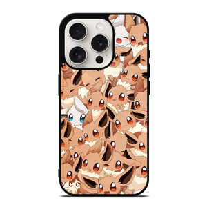 POKEMON EEVEE COLLAGE iPhone 15 Pro Case POKEMON EEVEE COLLAGE iPhone 15 Pro Case