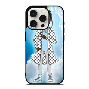 POP SMOKE RAPPER CARTOON iPhone 15 Pro Case