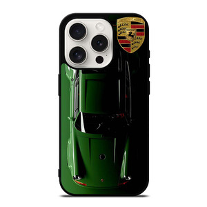 PORSCHE CAR GREEN iPhone 15 Pro Case