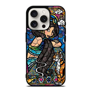 Princess Jasmine Aladdin Fairy Tale Stained iPhone 15 Pro Case