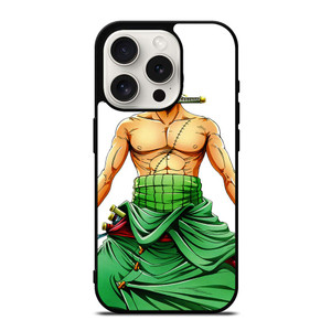 RORONOA ZORO ONE PIECE ANIME 2 iPhone 15 Pro Case RORONOA ZORO ONE PIECE ANIME 2 iPhone 15 Pro Case