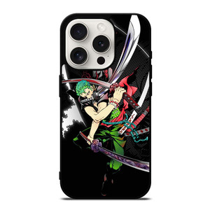 RORONOA ZORO ONE PIECE ANIME 3 iPhone 15 Pro Case