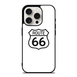 ROUTE 66 HISTORICAL STREET LOGO iPhone 15 Pro Case ROUTE 66 HISTORICAL STREET LOGO iPhone 15 Pro Case