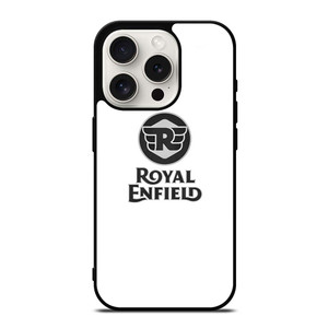 ROYAL ENFIELD WHITE LOGO iPhone 15 Pro Case ROYAL ENFIELD WHITE LOGO iPhone 15 Pro Case