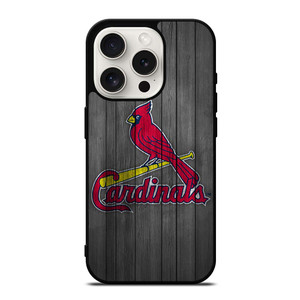 SAINT LOUIS CARDINALS WOODEN ICON iPhone 15 Pro Case SAINT LOUIS CARDINALS WOODEN ICON iPhone 15 Pro Case