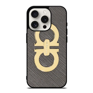 SALVATORE FERRAGAMO LOGO iPhone 15 Pro Case SALVATORE FERRAGAMO LOGO iPhone 15 Pro Case