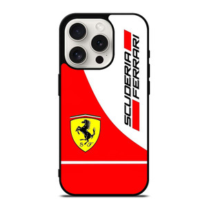 SCUDERIA FERRARI CAR iPhone 15 Pro Case SCUDERIA FERRARI CAR iPhone 15 Pro Case